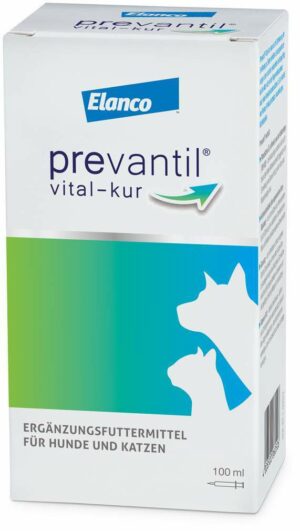 Prevantil Vital-Kur Suspension für Hunde und Katzen 100 ml