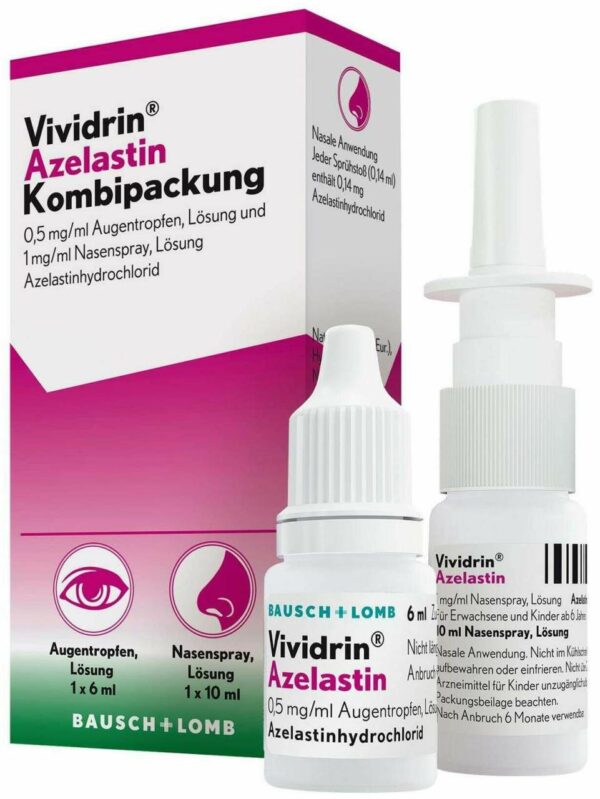 Vividrin Azelastin 1 Kombipackung