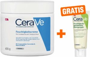 CeraVe Feuchtigkeitscreme 454 g + gratis feucht.spend. Reinigungsöl 15 ml