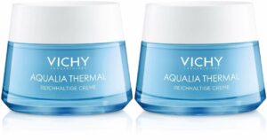 Vichy Aqualia Thermal reichhaltige Feuchtigkeitspflege 2 x 50 ml Tiegel