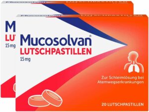 Mucosolvan Lutschpastillen 2 x 20 Stück