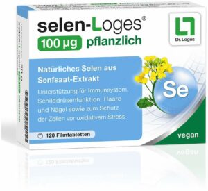 selen-Loges® 100 µg pflanzlich 120 Filmtabletten