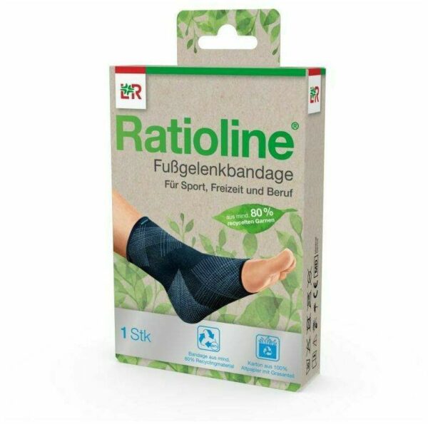 Ratioline Fußgelenkbandage Gr.XL 1 Stück