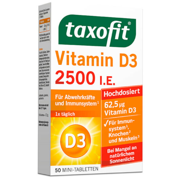 taxofit VITAMIN D3 2500I.E.