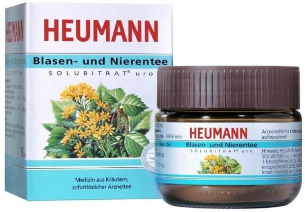 Heumann Blasen und Nierentee Solubritat uro 60 g Instanttee