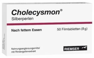 Cholecysmon Silberperlen 100 Dragees