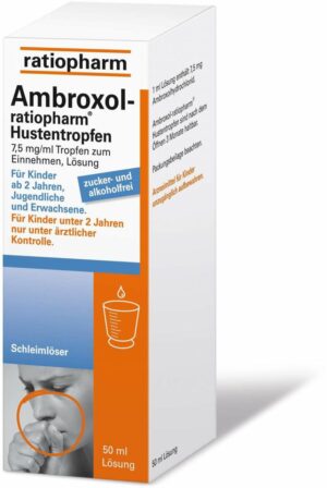 Ambroxol-ratiopharm Hustentropfen 50 ml