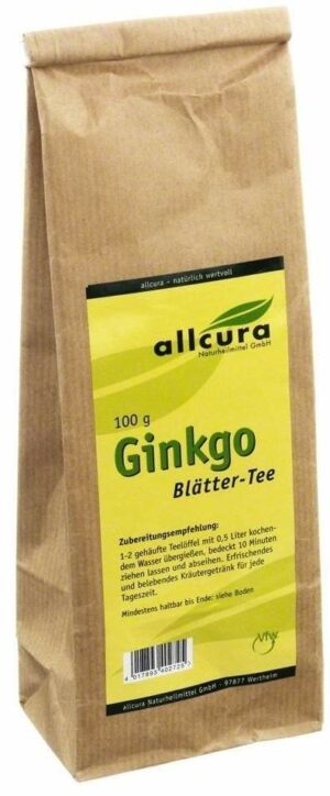Allcura Gingko Blätter Tee 100 G