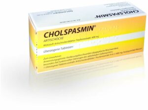 Cholspasmin Artischocke 30 überzogene Tabletten