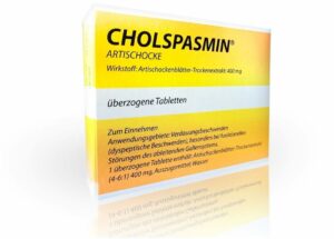 Cholspasmin Artischocke 100 überzogene Tabletten