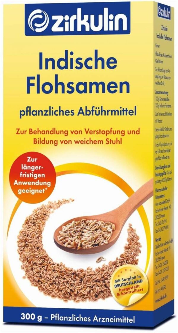 Zirkulin Indische Flohsamen 300 G