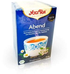 Yogi Tea Abend Tee Bio Filterbeutel