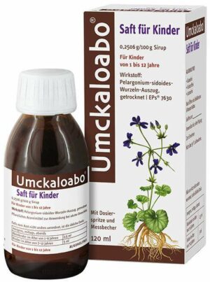 Umckaloabo Saft für Kinder 120 ml Sirup