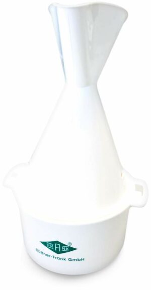 Inhalator Kunststoff Weiß 2 Teilig 1 Stück