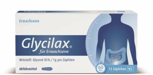 Glycilax Zäpfchen Erwachsene 12 Stück