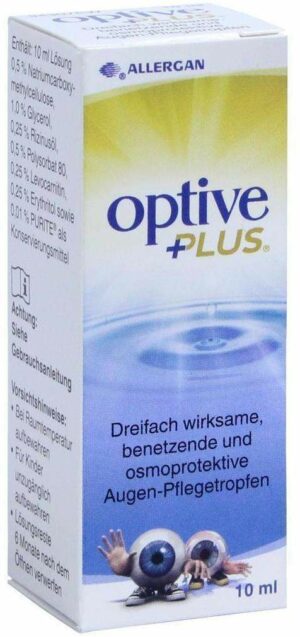 Optive Plus 10 ml Augentropfen