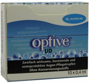 Optive Ud Augentropfen 10 X 0.4 ml