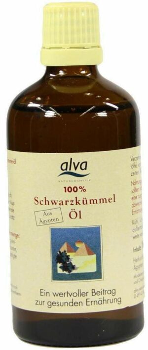 Alva Schwarzkümmelöl  100 ml Öl