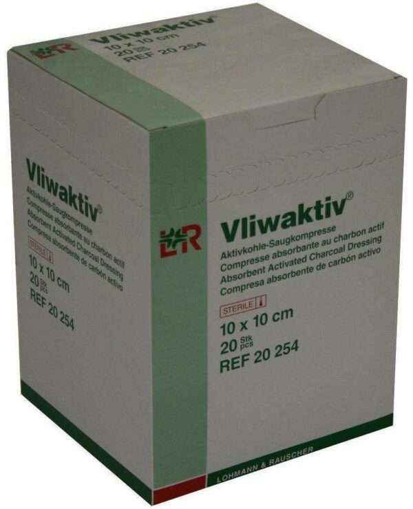 Vliwaktiv 10x10cm Steril