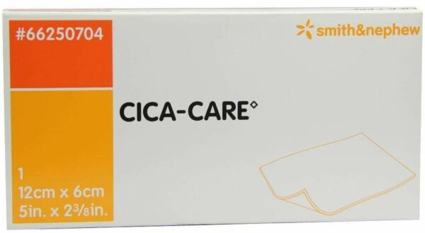 Cica Care 6x12cm Dünne Silikongelplatte Narbenbehandlung