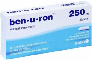 Ben U Ron 250 mg 10 Kinderzäpfchen
