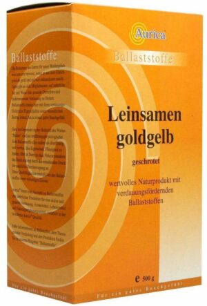 Leinsamen Goldgelb Aurica Ganz 500 G