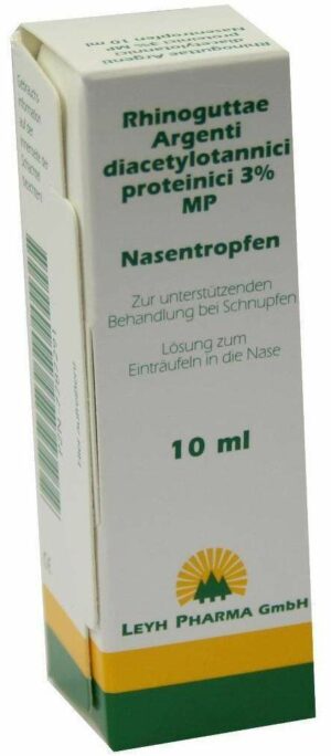 Rhinoguttae Argenti Diacetylotannici Proteinici 10 ml Nasentropfen