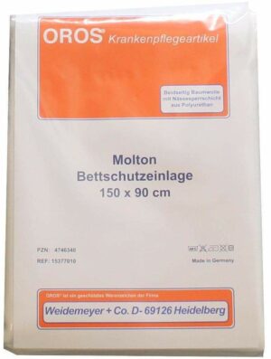 Molton Bettschutz Einlage 150x90cm