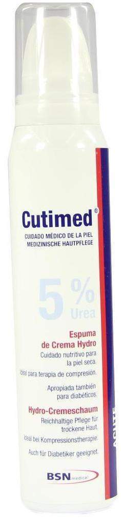 Cutimed Acute Hydro Cremeschaum 5% 125 ml Schaum