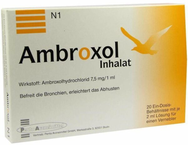 Ambroxol Inhalat 20 X 2 ml Inhalationslösung