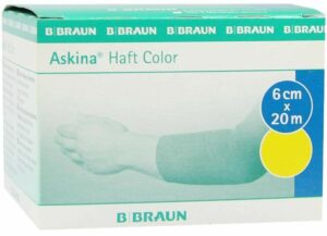 Askina Haftbinde Color 6 Cmx20 M Gelb