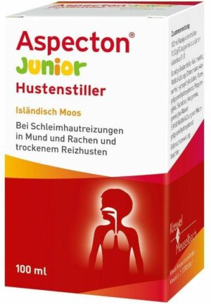 Aspecton Junior Hustenstiller Isländisch Moos 100 ml Saft