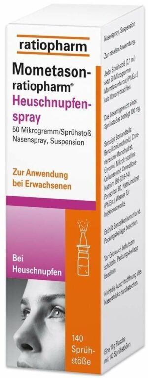 Mometason ratiopharm Heuschnupfenspray 140 Sprühstöße