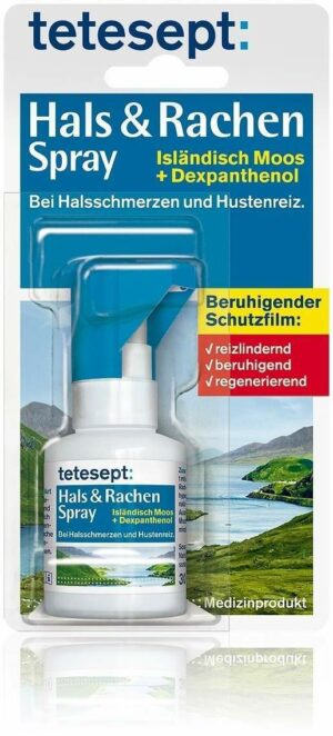 Tetesept Hals und Rachen Spray 30 ml