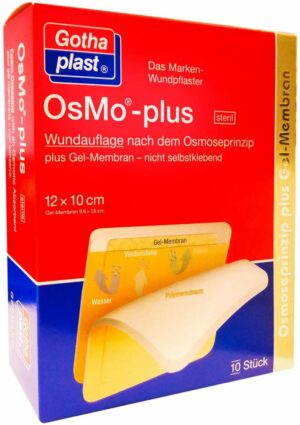 Osmo Plus Wundauflage 10x12 cm Steril