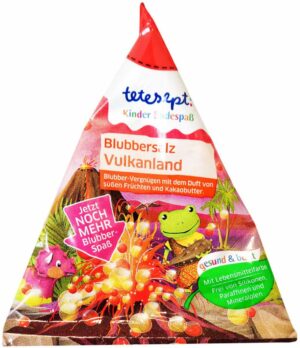 Tetesept Kinder Badespaß Blubbersalz Vulkan Land