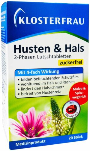 Klosterfrau Husten & Hals Lutschtabletten