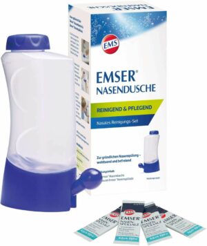 Emser Nasendusche mit 4 Beutel Nasenspülsalz