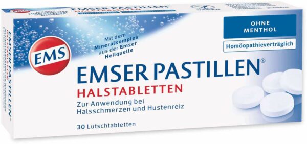 Emser Pastillen ohne Menthol 30 Stück