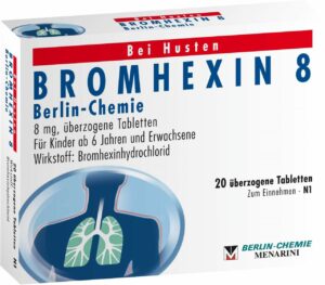 Bromhexin 8 Berlin Chemie 20 Dragees