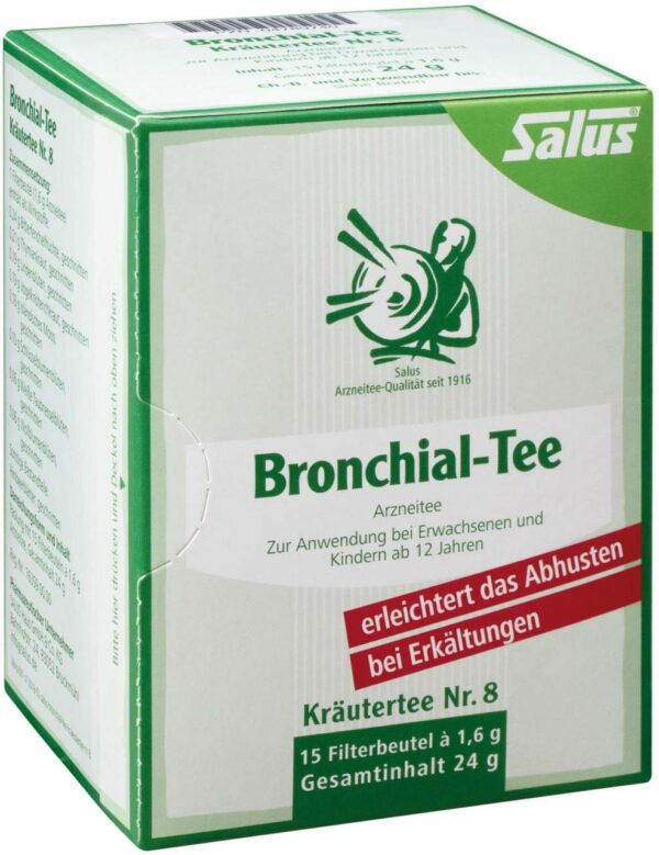 Bronchial Tee Kräutertee Nr.8 Salus 15 Filterbeutel