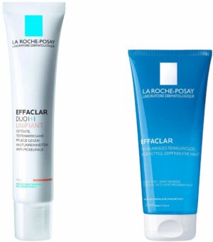 La Roche Posay Effaclar Duo+ Unifiant hell 40 ml Creme + gratis Effaclar Gel 50 ml