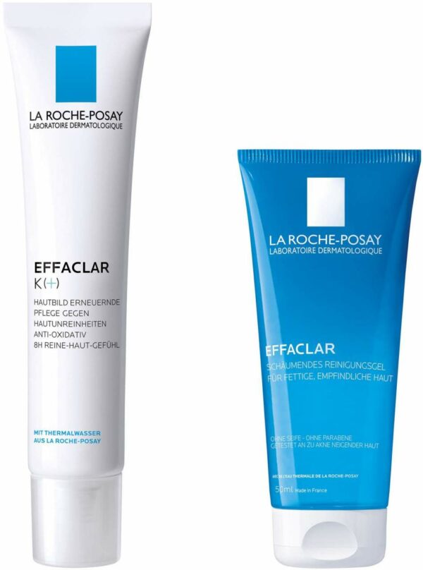 La Roche Posay Effaclar K+ Creme 40 ml + gratis Effaclar Gel 50 ml