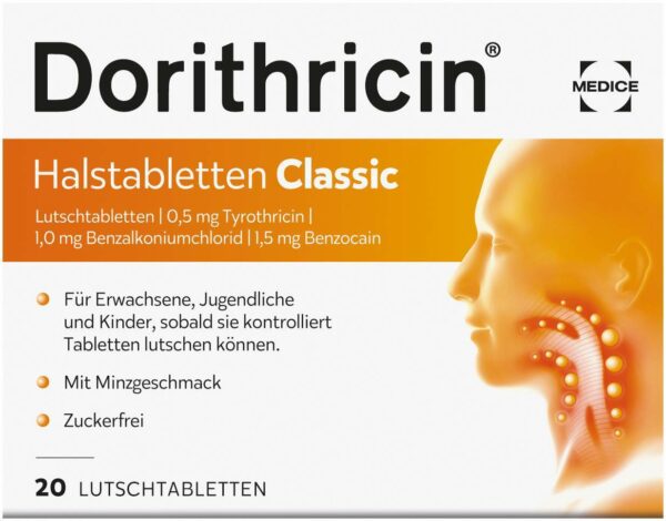 Dorithricin 20 Halstabletten Classic