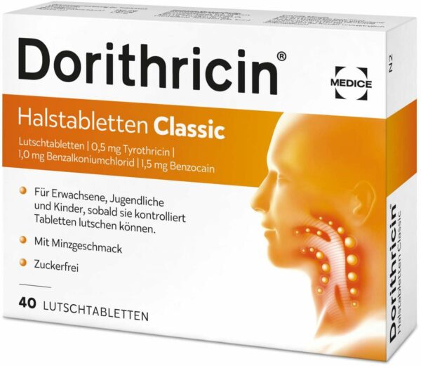 Dorithricin 40 Halstabletten Classic