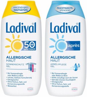 Ladival Allergische Haut LSF 50+ Gel 200 ml + ApresGel 200 ml