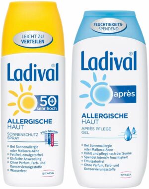 Ladival Allergische Haut LSF 50+ Spray 150 ml + ApresGel 200 ml