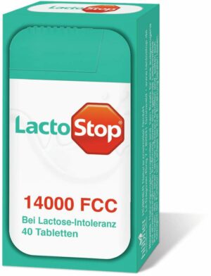 Lactostop 14.000 Fcc 40 Tabletten im Spender