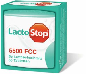 Lactostop 5.500 Fcc 50 Tabletten Klickspender