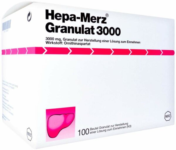 Hepa Merz Granulat 3000 100 Beutel